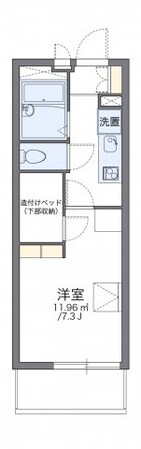 レオパレス駒草の物件間取画像